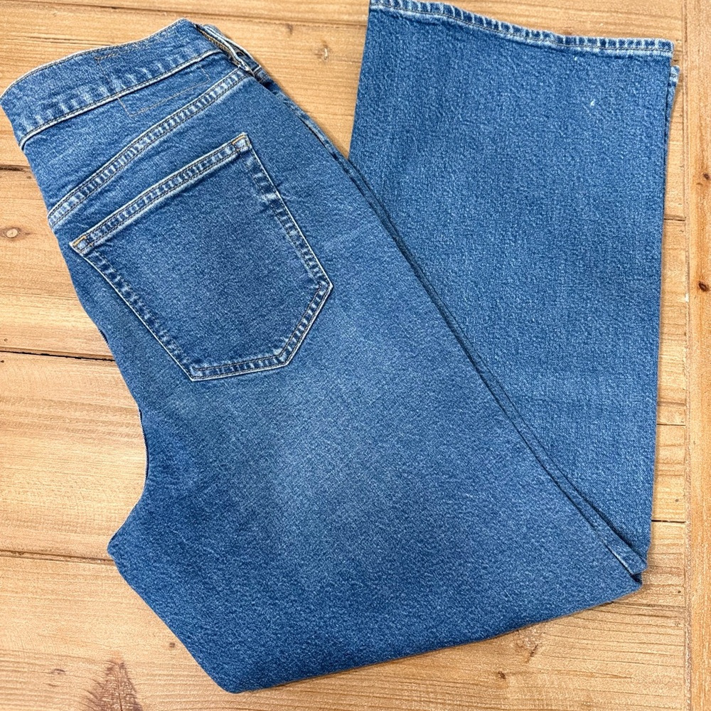 Women’s J Crew Wide Leg Jeans “96 Slim Wide” Size 29 - Picture 5 of 5